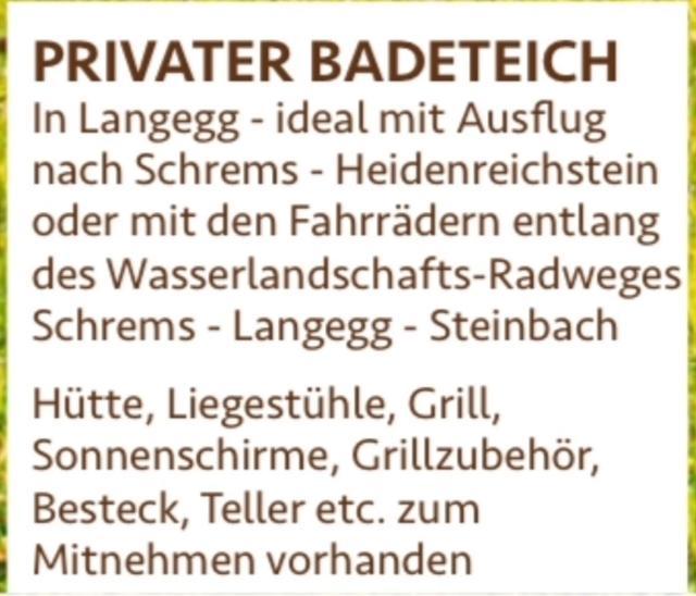 Sommerfrische Waldviertel Kirchberg am Walde المظهر الخارجي الصورة